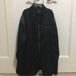 Mens size large AND1 black lightweight running jacket